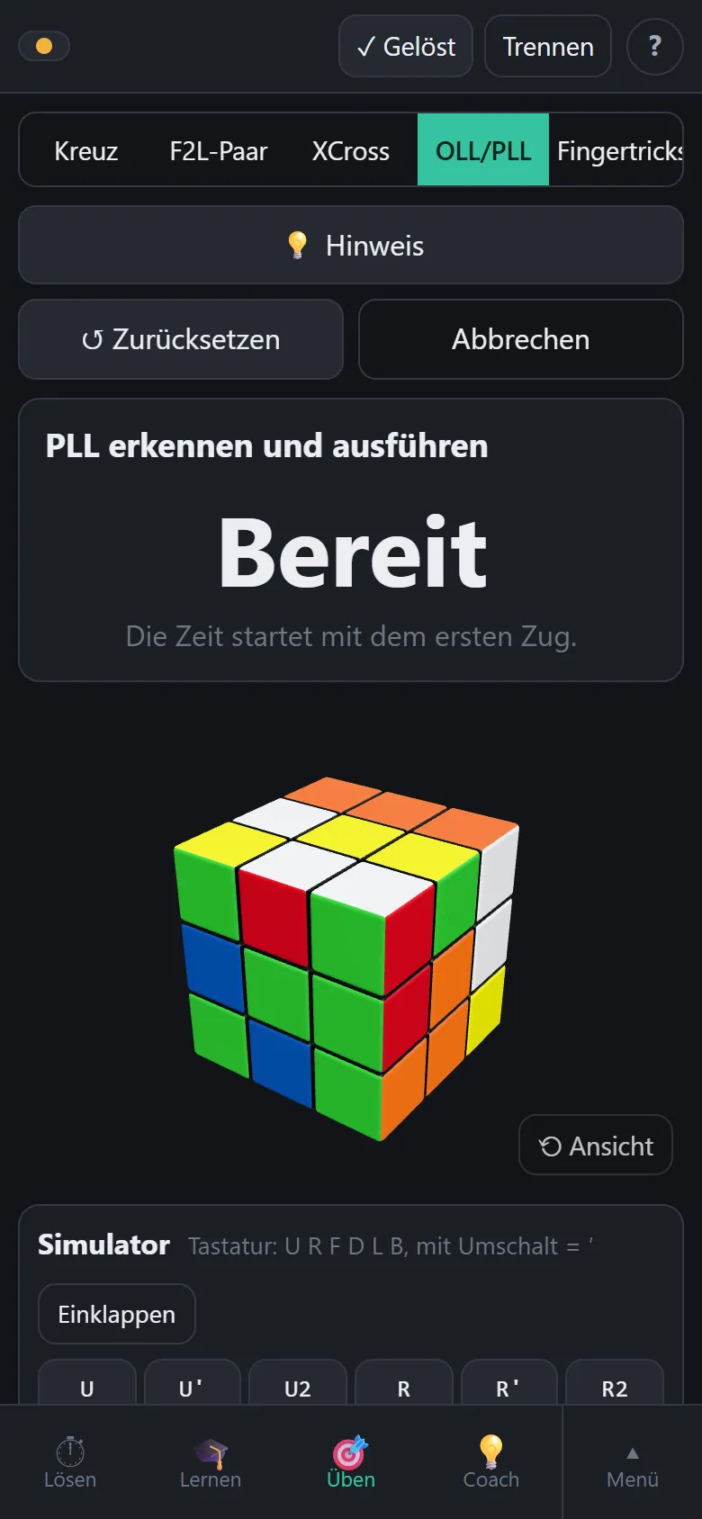 PLL case ready to solve